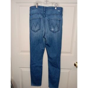 MOTHER Denim The Swooner Ankle Slice In I Wet My Plants Wash Jeans Size 27